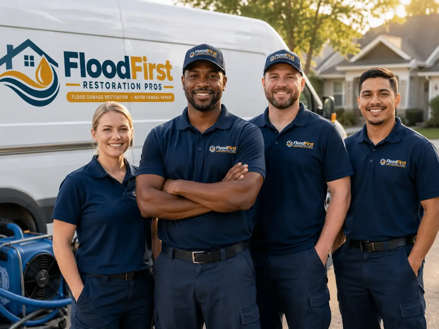 Flood Damage Restoration company in Center Point, WV